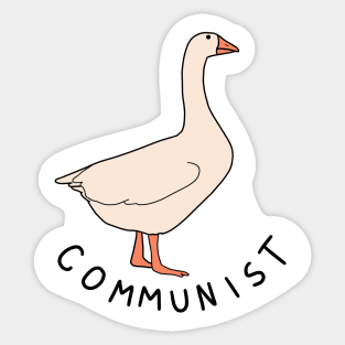 Communist Goose Sticker